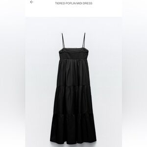 Elegant Black Spaghetti Strap Dress